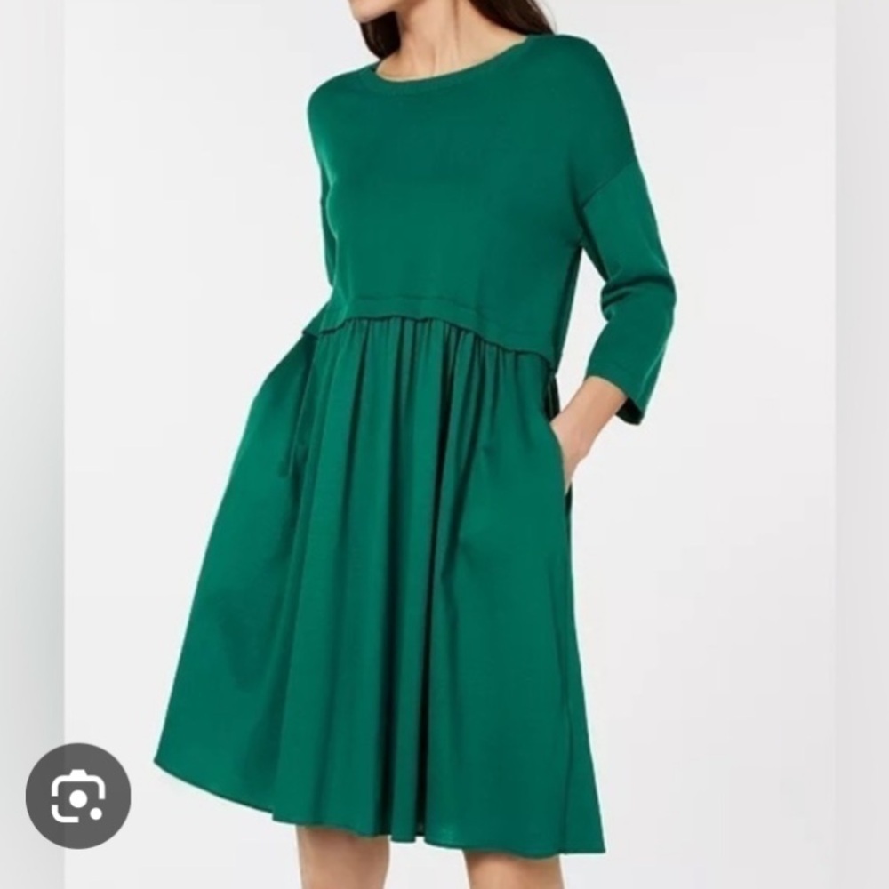 Weekend Max Mara Mincio Green Dress Size L